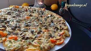 HERFST🍁VEGAN OMELET🌮 VOOR ONTBIJT 🥣RIJK GEVULD MET KASTANJE CHAMPIGNONS amp POMPOENZAAD🍄🌰 [upl. by Shaine]