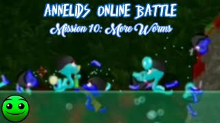 Annelids Online Battle  Mission 10 More Worms  TK Khôi VN [upl. by Lyudmila543]