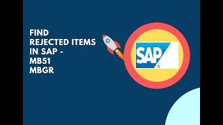 How to find Rejected items in SAP [upl. by Dosia]