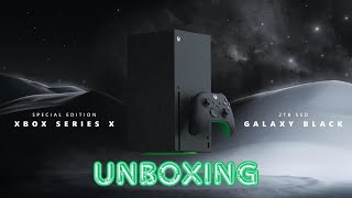 Xbox Series X 2TB Galaxy Black SPECIAL EDITION Unboxing Experience [upl. by Mame328]