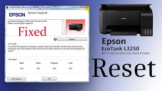 a printers ink pad is at the end of its service life Epson l3110 [upl. by Marcos]