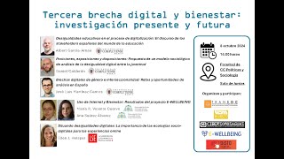 Tercera brecha digital y bienestar Investigación presente y futura [upl. by Htebasyle680]