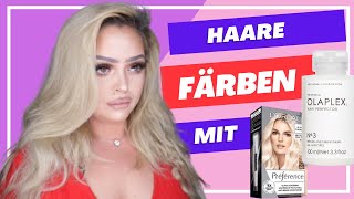 Haare färben mit olaplex loreal préférence Blondierwäsche [upl. by Honor]