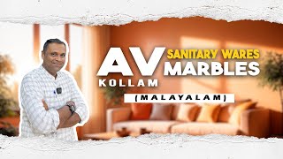 Sanitary Ware Collections At AV Marbles Kollam [upl. by Nezam]