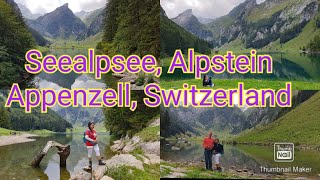 Seealpsee Alpstein Appenzell Innerrhoden Switzerland [upl. by Godwin]