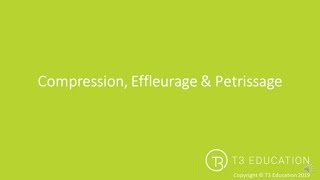 Introduction To Effleurage Petrissage amp Compression [upl. by Shiverick]