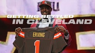 Cleveland Introduces Cam Erving [upl. by Etnelav]