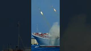 Missile test fire during military exercise navy Russia warship Shorts [upl. by Gottwald166]