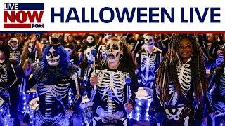 WATCH RAW 2024 Halloween Parade in New York City [upl. by Gierc]