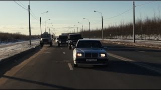 Фильм quotВОЛКquot Mercedes w124 e500 [upl. by Yelah]