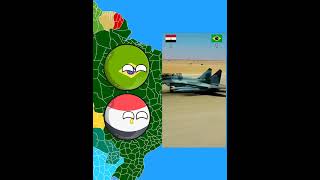 BRASIL VS EGITO COMPARAÇÃO MILITAR shorts countryballs viral [upl. by D'Arcy]