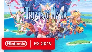 Trials of Mana  Nintendo Switch Trailer  Nintendo E3 2019 [upl. by Drwde]