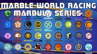 Marble World Racing Marbula 1 Season 01 Race 06  Sleet Street [upl. by Nylegna594]