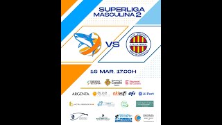 CV Mediterráneo Castellón  UBE LIlla Grau  Jornada 20 Superliga Masculina 2 Voleibol [upl. by Iosep]