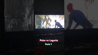 Peter X Lagarto spiderman filmes homemaranha parte1 [upl. by Ylluz]