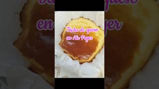 Tarta de queso en Air Fryer freidoradeaireairfryerrecipe ketoespañaqueso antiinflammatory [upl. by Bakeman]