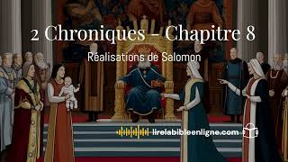 2 Chroniques  chapitre 8  Réalisations de Salomon livreaudiogratuit lirelabible bible [upl. by Acysej528]