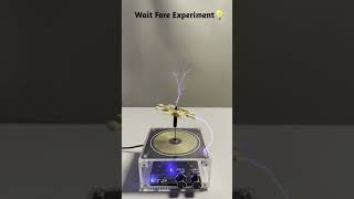 Tesla Coil Experiment Bulb Lighting experiment lighting science teslacoil Shorts Shorts Video [upl. by Amoritta]