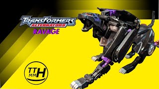 Transformers Alternators Ravage review stop motion [upl. by Lever]