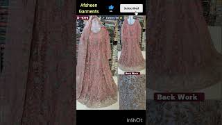 Anarkali Zarkan Designer Bridal Collection 2024 shortsfeed [upl. by Haonam]