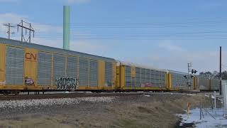 Union Pacific autorkstack west GE 5277 lead [upl. by Latsryc70]