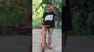 How To Make Unique design wooden Skate Board DIY shorts [upl. by Eelah]