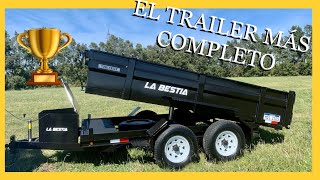 TRAILER CON VOLCADORA Remolque con descarga hidráulica  TRAILERSUY [upl. by Daria]