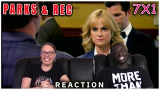 Parks and Recreation 7x1 2017 Reaction FULL Reactions on Patreon [upl. by Taimi]