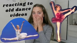 reacting to old dance videos [upl. by Nueormahc]