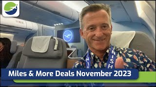 Miles and More l Phantastische Deals im November 🤩✈️💰l lufthansa [upl. by Rabi]