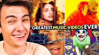 Millennials amp Gen Z React To Music Videos That Defined Generations Lady Gaga OkGo Madonna [upl. by Enilav400]