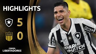 BOTAFOGO vs PEÑAROL  HIGHLIGHTS  CONMEBOL LIBERTADORES 2024 [upl. by Elena]