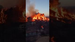 🚨 Incendie au Portugal 😢♥️🇵🇹Reconstitution des incendies au Portugal qui ravage le paysfire fires [upl. by Ahsha]