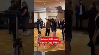 When AJR met Twenty One Pilots ajr twentyonepilots ride tylerjoseph joshdun band songs music [upl. by Kreindler]