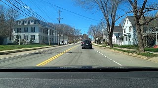 V191 Driving to Kentville NS Canada Apr 2023 [upl. by Gladdy]