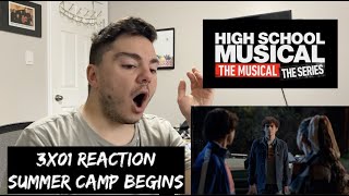 High School Musical The Musical The Series  3x01 Happy Campers REACTION [upl. by Licht]