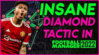 FM22  💎 INSANE 442 DIAMOND TACTIC  325 GOALS PER GAME  FOOTBALL MANAGER 2022 [upl. by Ronoc]