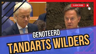 Rutte maakt voor WIlders een afspraak bij de tandarts [upl. by Janaya]