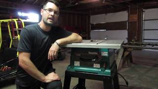 Cleaning Up Makita Table Saw Find [upl. by Mont]