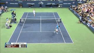 Andy Roddick Vs Bernard Tomic  US Open 2012 R2 HD [upl. by Fachanan]