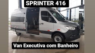 Sprinter 416 Van com banheiro [upl. by Siuol]