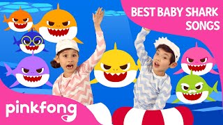 Baby Shark Dance and more  Compilation  Baby Shark Swims to the TOP  Pinkfong Songs for Children [upl. by Nnor903]