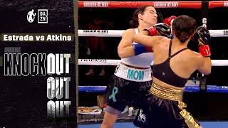 KO  Seniesa Estrada vs Miranda Atkins A Record Breaking 7 Second Fight For Superbad [upl. by Maon372]