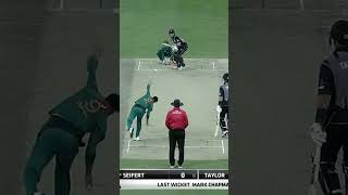 New Zealand Batting Collapse  All Fall of Wickets PAKvNZ SportsCentral Shorts PCB M8C2K [upl. by Ahseret403]