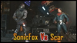 Injustice 2 CEO 2017  SonicFox Darkseid Vs Scar Superman [upl. by Assirrec]