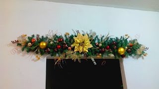 Haz una Elegante Guía  Guirnalda Navideña DIY  Navidad 2022 [upl. by Caitlin480]