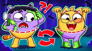 Monster Puzzle Song  Where Is My Body  Funny Kids Songs 🐱🐨🐰🦁And Nursery Rhymes by Baby Zoo [upl. by Thgiwd]