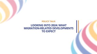 Policy Talk ‘Looking into 2024 What migrationrelated developments to expect’ [upl. by Edwin]