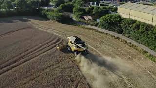 HARVESTING AT WORKSOP Supporting Farmers [upl. by Sheff]