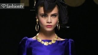 Moschino FallWinter 201213  Full Show  Milan Fashion Week MFW  FashionTV [upl. by Ennalyrehc798]